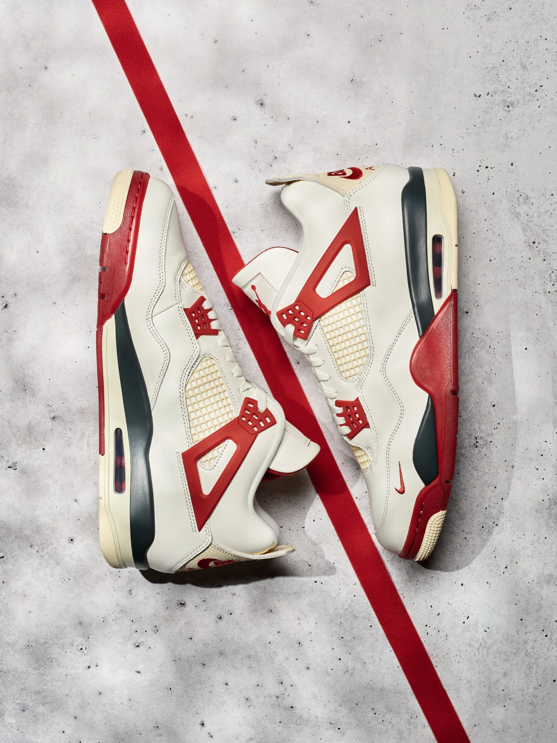 Jordan 4 Nigel Sylvester Brick after Brick Bike Air Footwear Product Photography