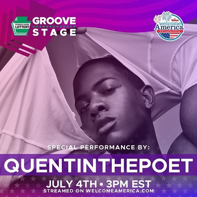 Celebrate July 4th in a new way with me at Wawa Welcome America&nbsp;@July4thPhilly virtual festival along with other amazing artists on the Pennsylvania Lottery Groove Stage hosted by&nbsp;@MinaSayWhat of&nbsp;@RnBPhilly&nbsp;⁣
⁣
Artists:&nbsp;Zeek 