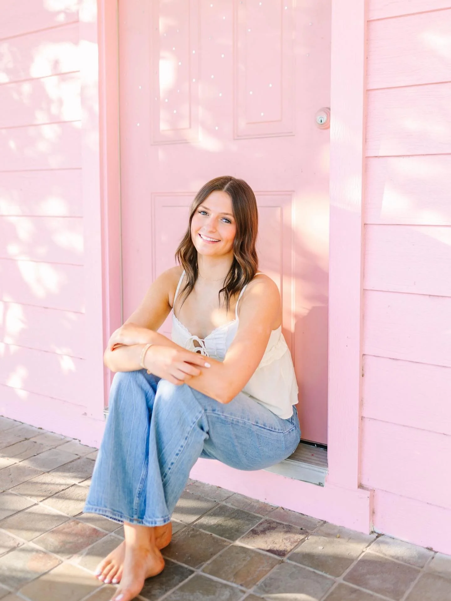 just the cutest human ever for senior sunday!! 💞🩷