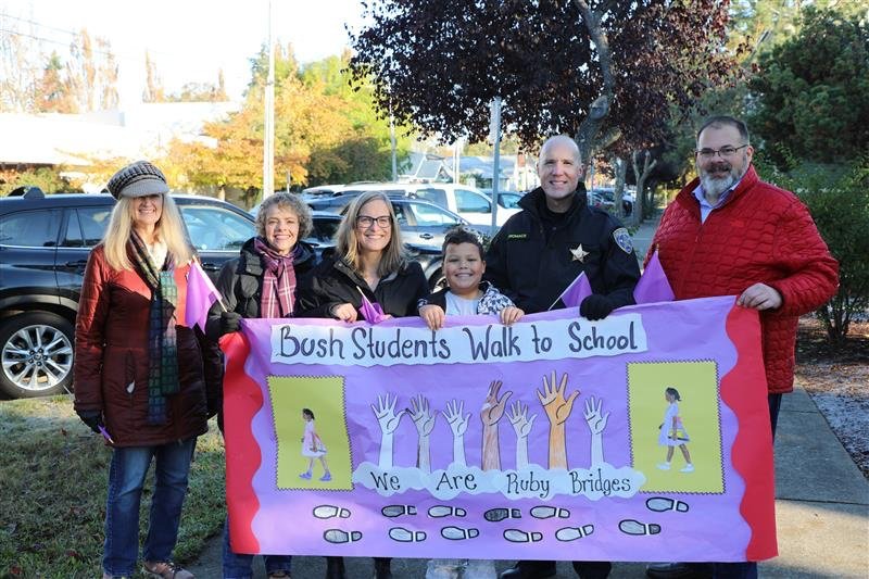 Walking Bus with Salem Police Department