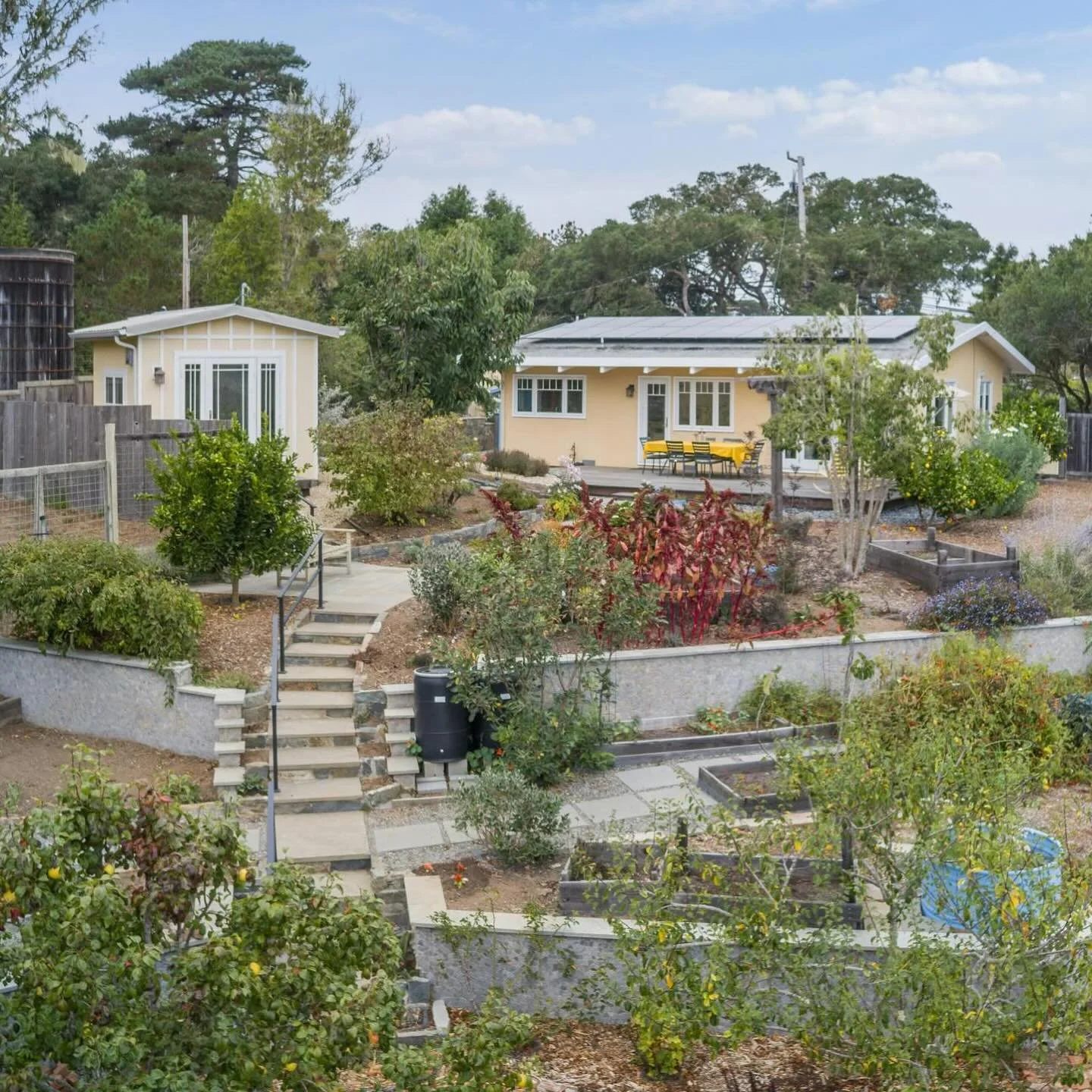 Proud to present this dreamy #Inverness home. An environmentally conscious gem in the heart of the sought after Seahaven neighborhood with a gorgeous Tomales Bay view. Fully electric, powered by owned solar panels and surrounded by lush gardens that 