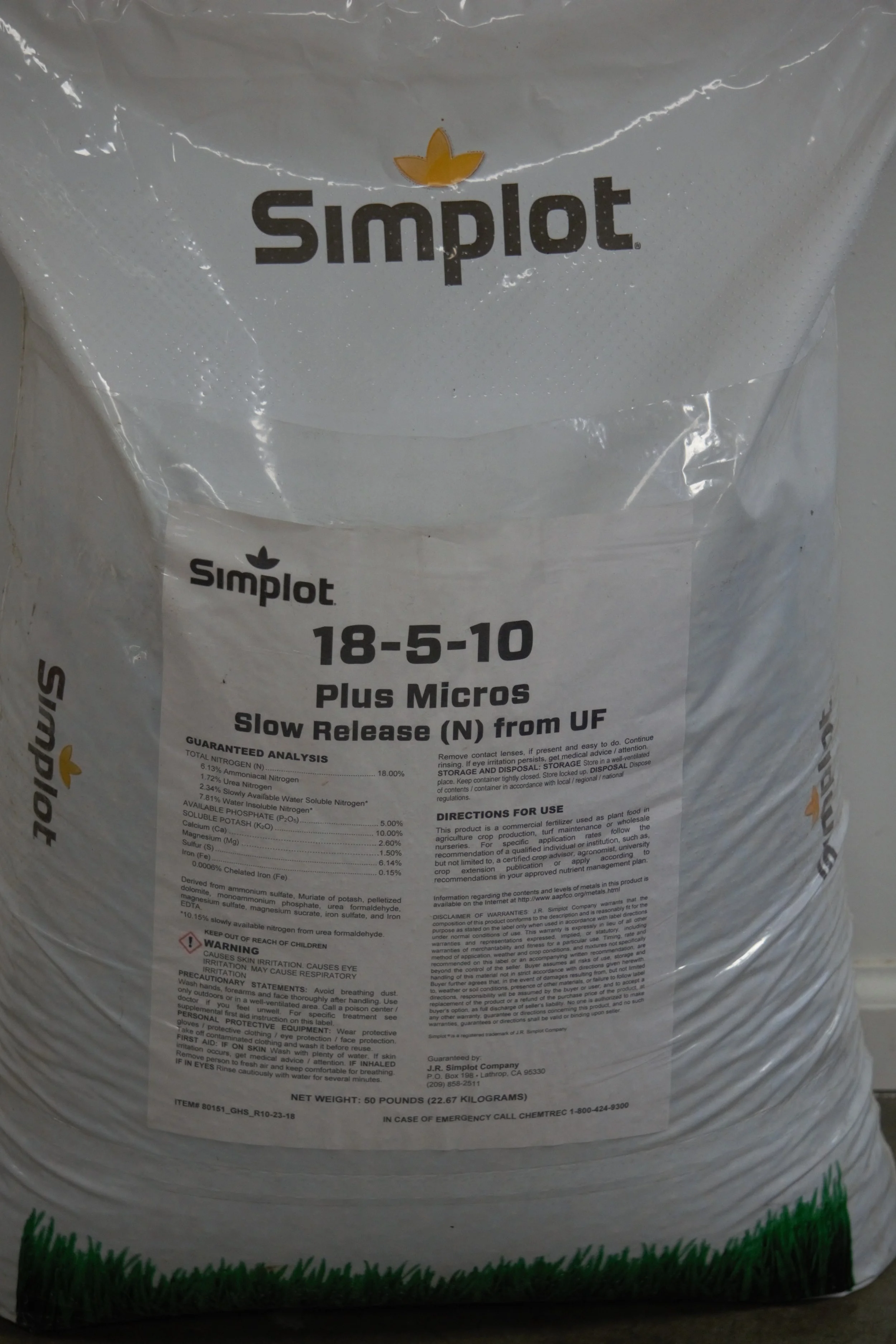 Simplot 18-5-10 (50 lb)