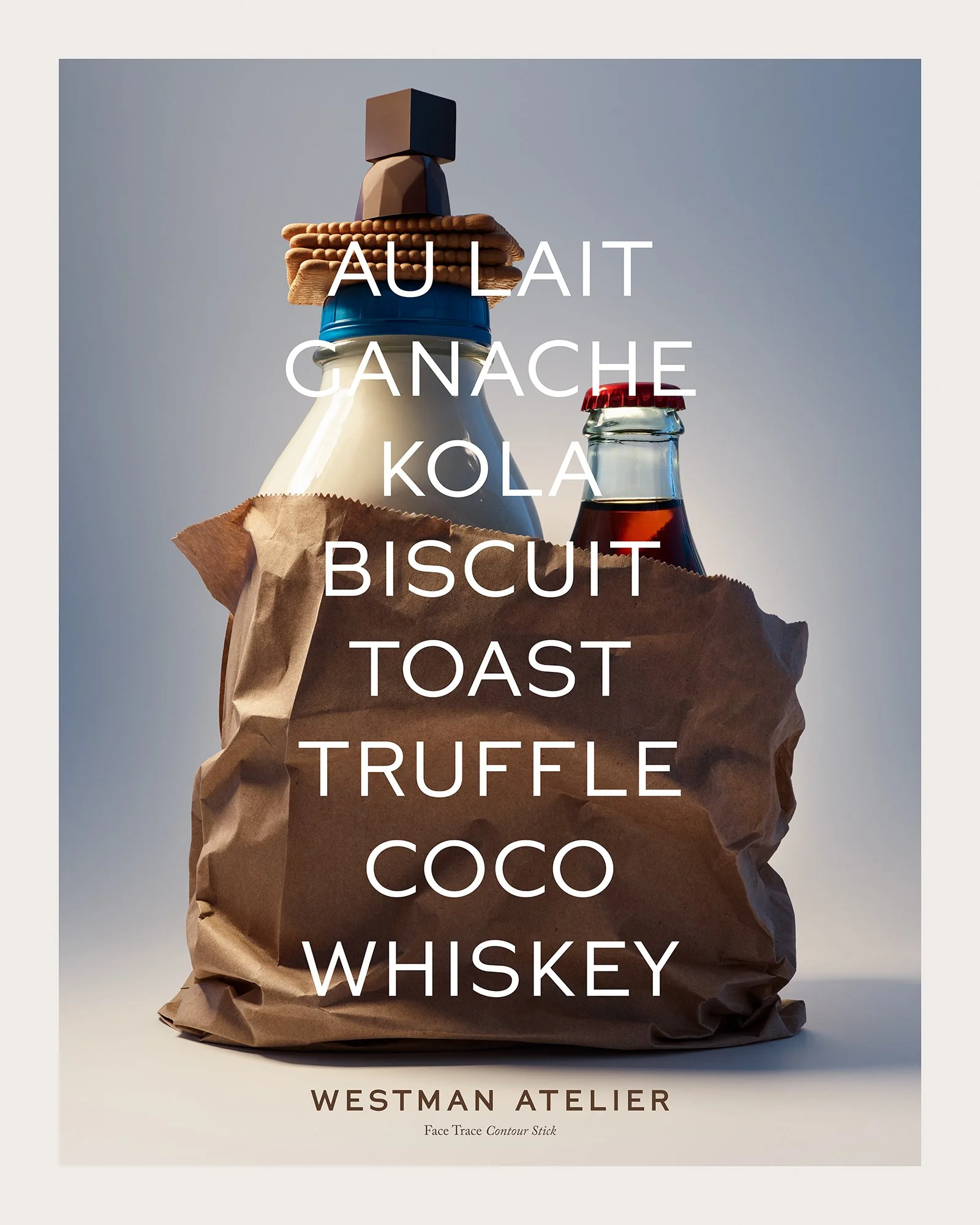 Westman Atelier Face Trace Contour Stick Teaser Campaign