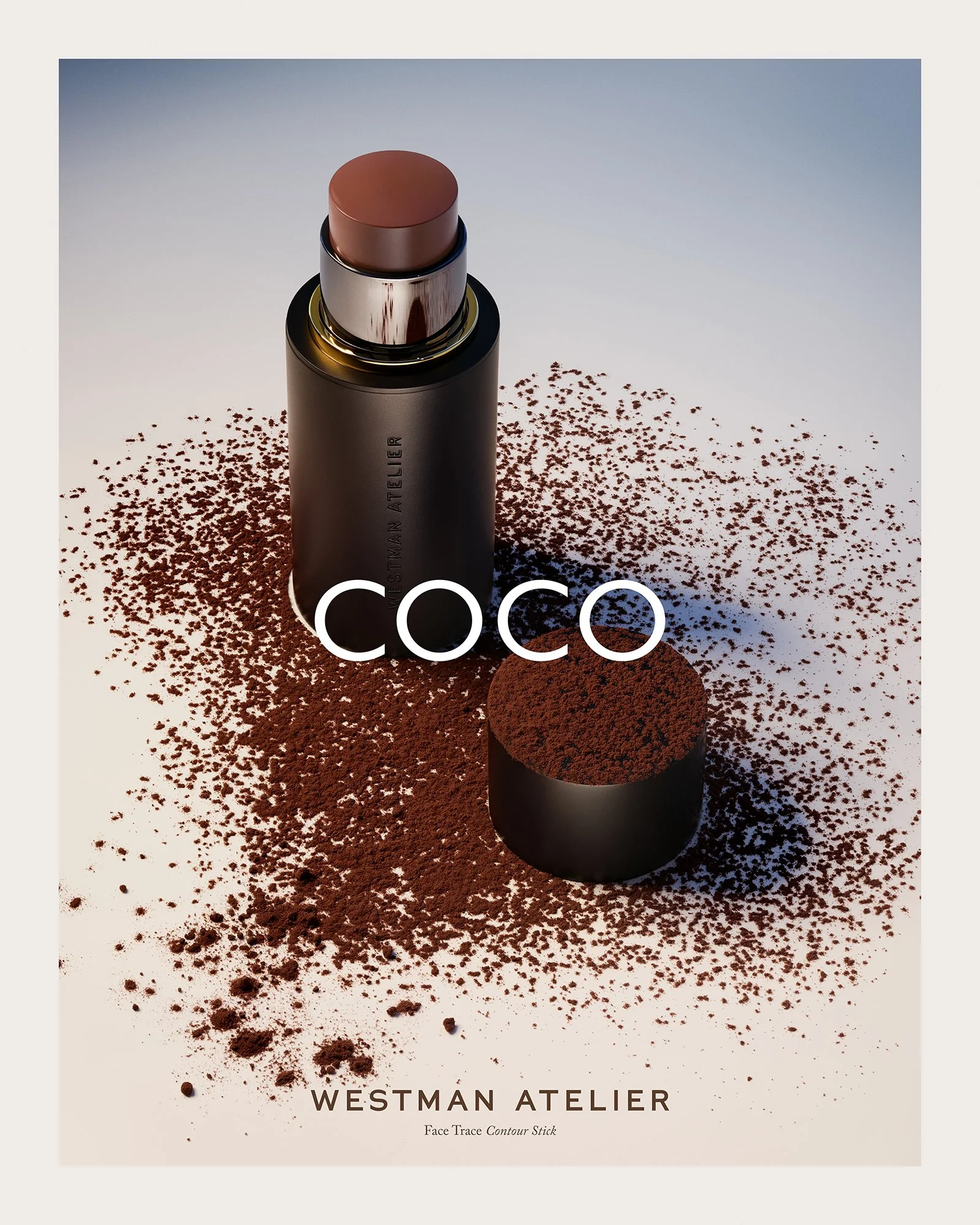  Westman Atelier Face Trace Contour Stick Coco Campaign 