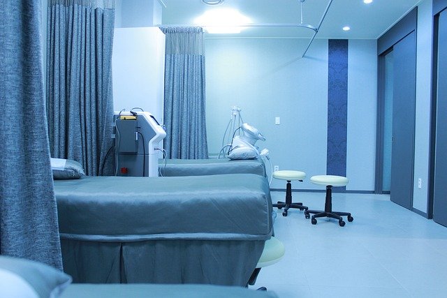 conventional hospital room
