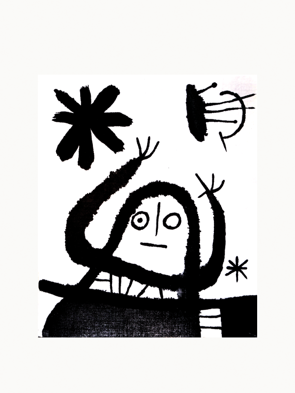 Joan Miro、LA PLAGE A CAMBRILS、海外版超希少レゾネ Joan Miro、LA PLAGE A CAMBRILS、海外版超希少レゾネ Joan Miro、LA