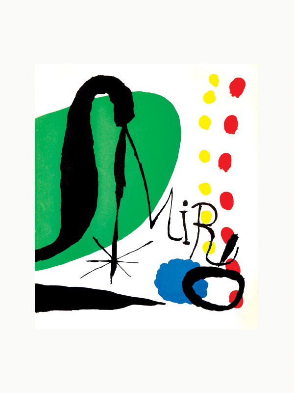 Joan Miro: His Graphic Work First Edition 1958 — Maison Plage