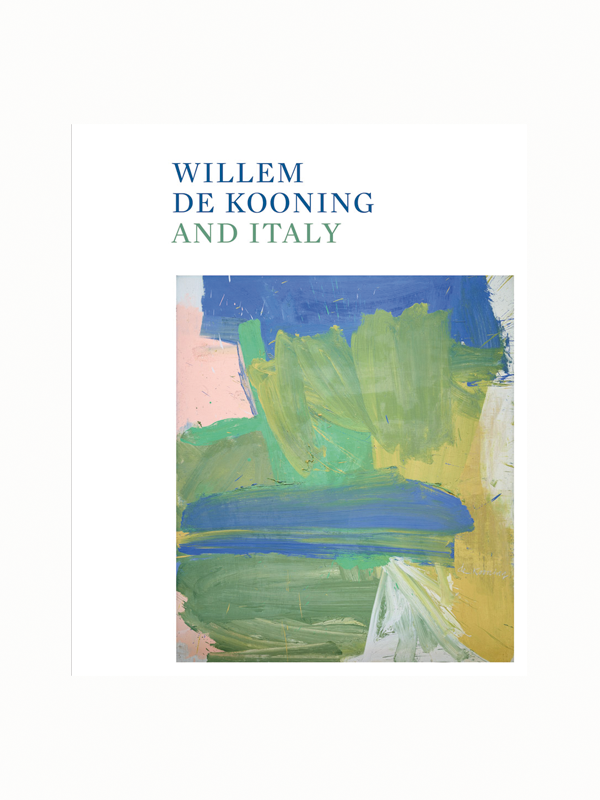 Willem de Kooning and Italy Art Book - Hardcover Coffee Table Book
