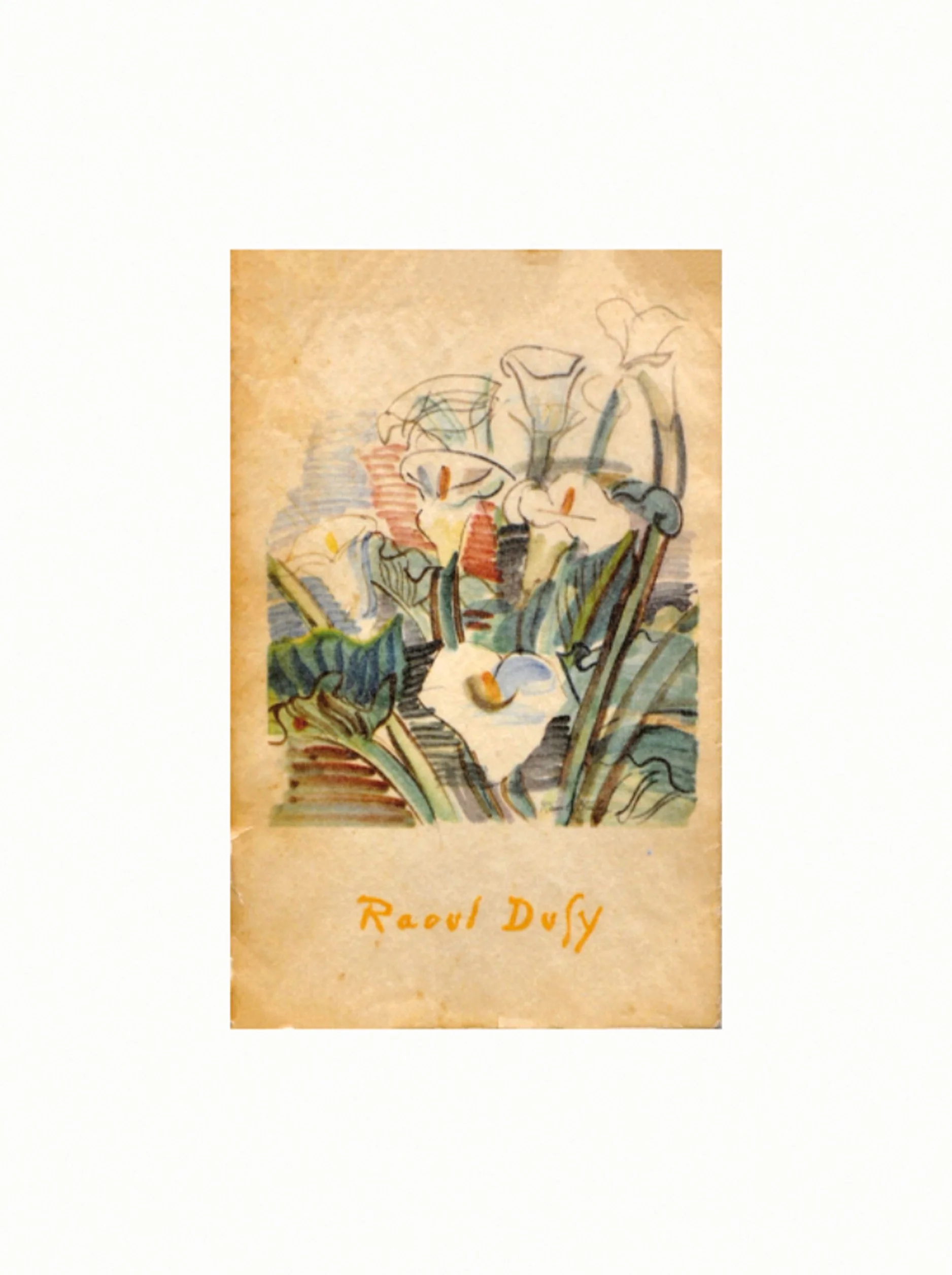 Raoul Dufy Bibliothèque Aldine Des Arts Roger Claude Roger-Marx 1950