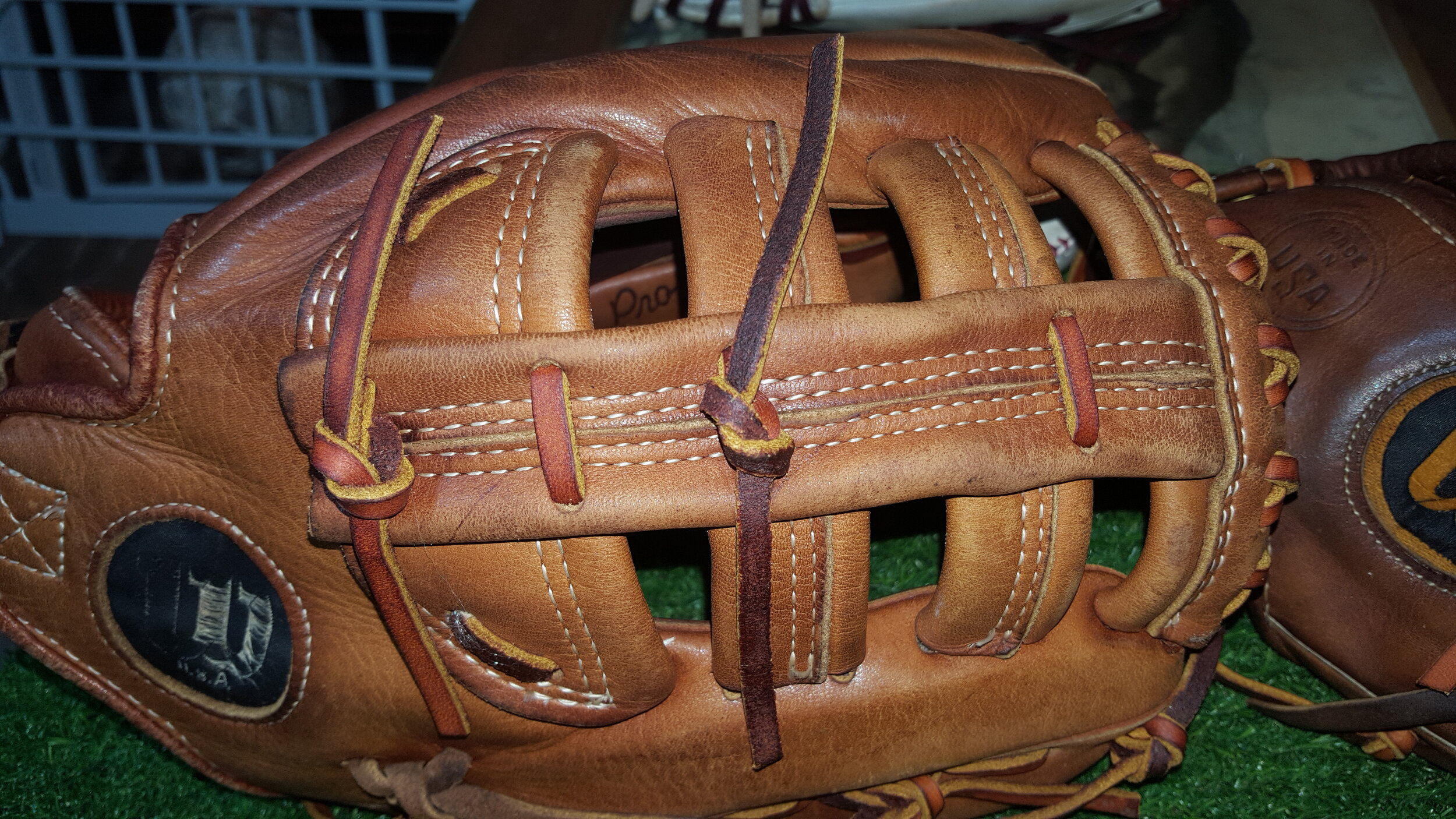 Baseball Glove DELUXE RELACER KIT Softball Relacing Repair Tools TAN 