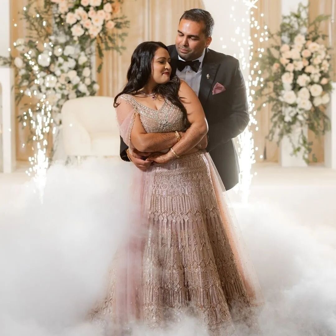 We love working with talented vendors like @luxstudiosca &amp; beautiful couples like Prachi + Shirish 💜 Another #magnificentcouple 
♡
♡
♡
Wedding Planner @magnetic_magnificent_events 
Decor @sabadecorrental 
Reception Decor @byfabulouscreations 
Ma