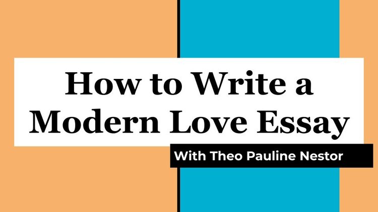 modern love essay pdf