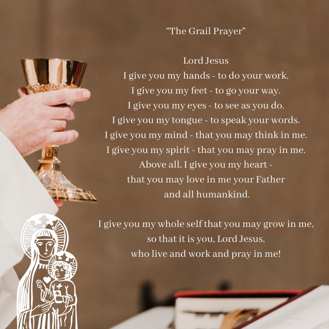 The Grail Prayer Our Lady Queen Of Heaven Church