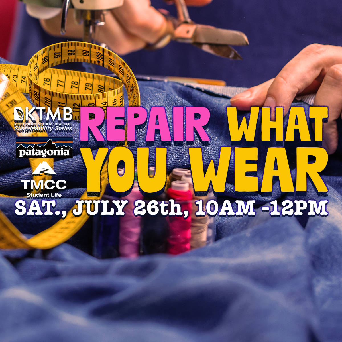 KTMB Sustainability Series: Repair What You Wear