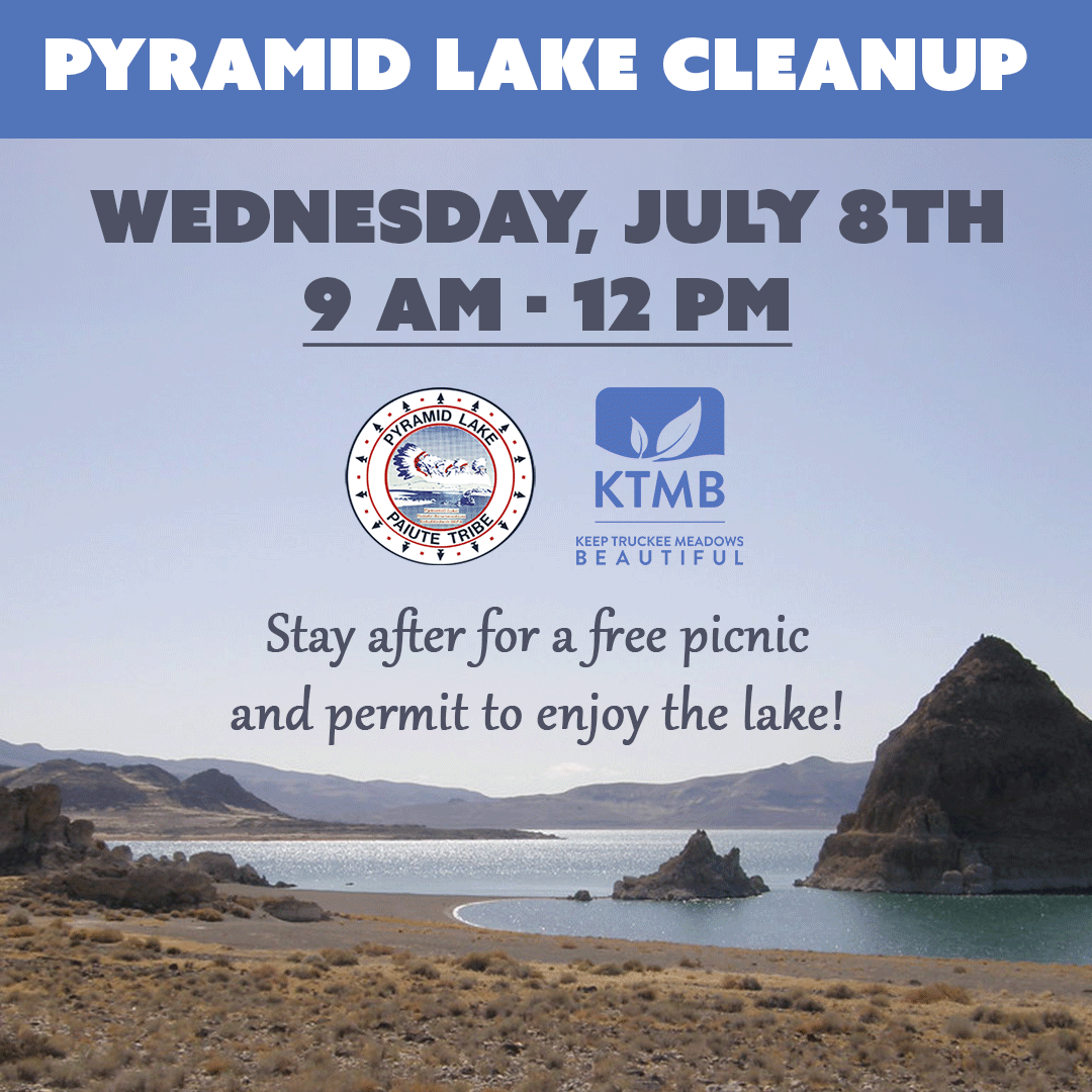 Pyramid Lake Cleanup