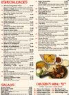 Menu — Cinco Amigos Mexican Restaurant