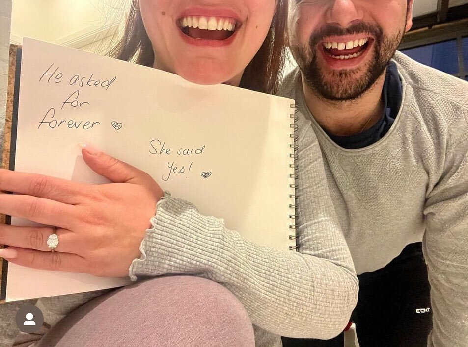 Y &amp; S 🥂
&bull;
Congratulations to Youseff and Sevda on your  recent engagement! 🤍

Wishing you both a lifetime of laughter and cherished love! 
&bull;
Designing this bespoke engagement ring was an absolute joy for me, a mixture of my two favour