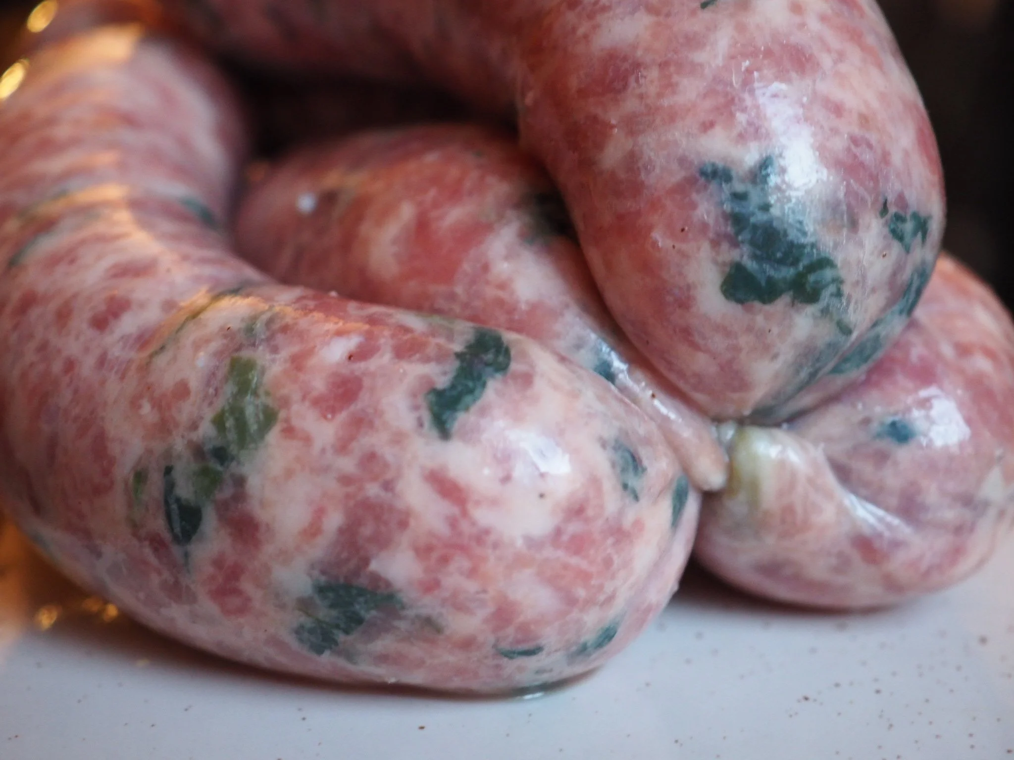 pork & fresh herb sausage
