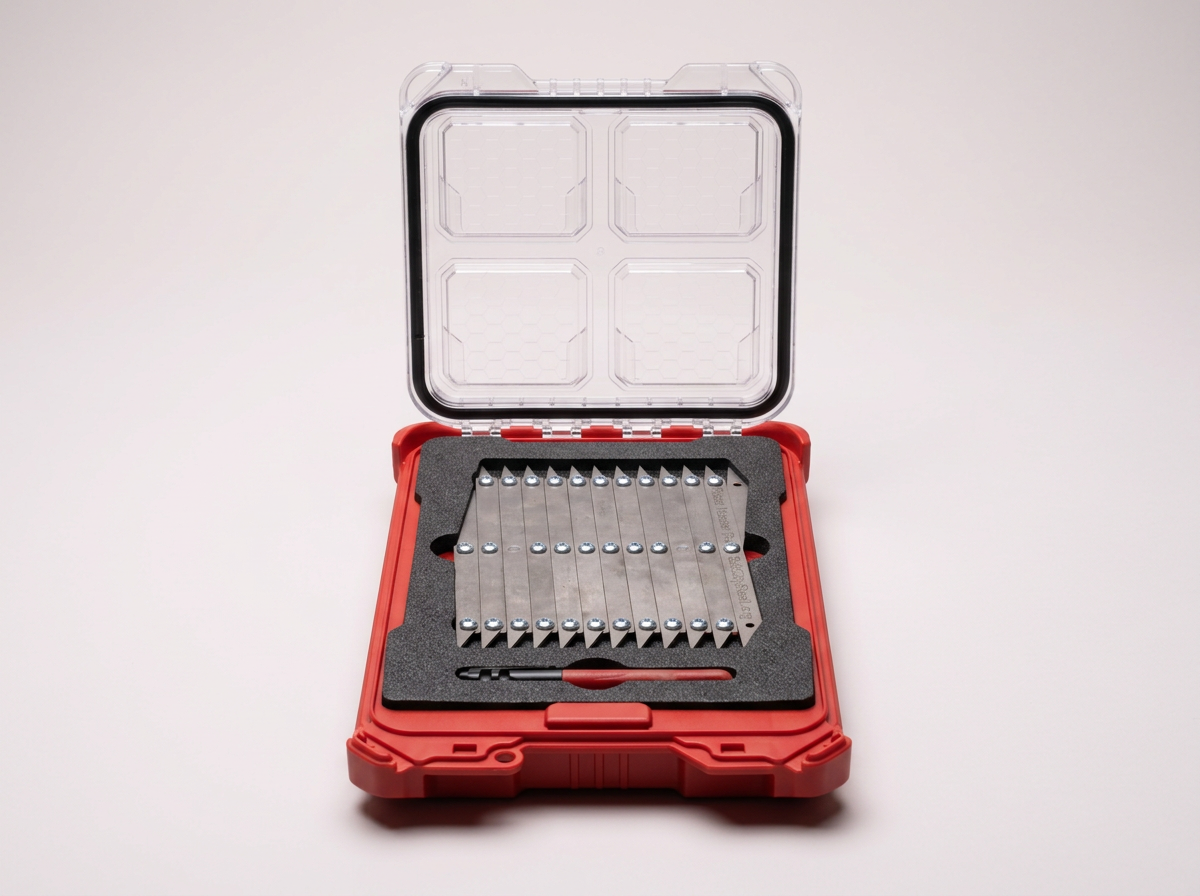 12 Point Kaizen Foam Insert for Milwaukee PACKOUT™. Picket Master® Tool and Milwaukee PACKOUT™ Case NOT INCLUDED.