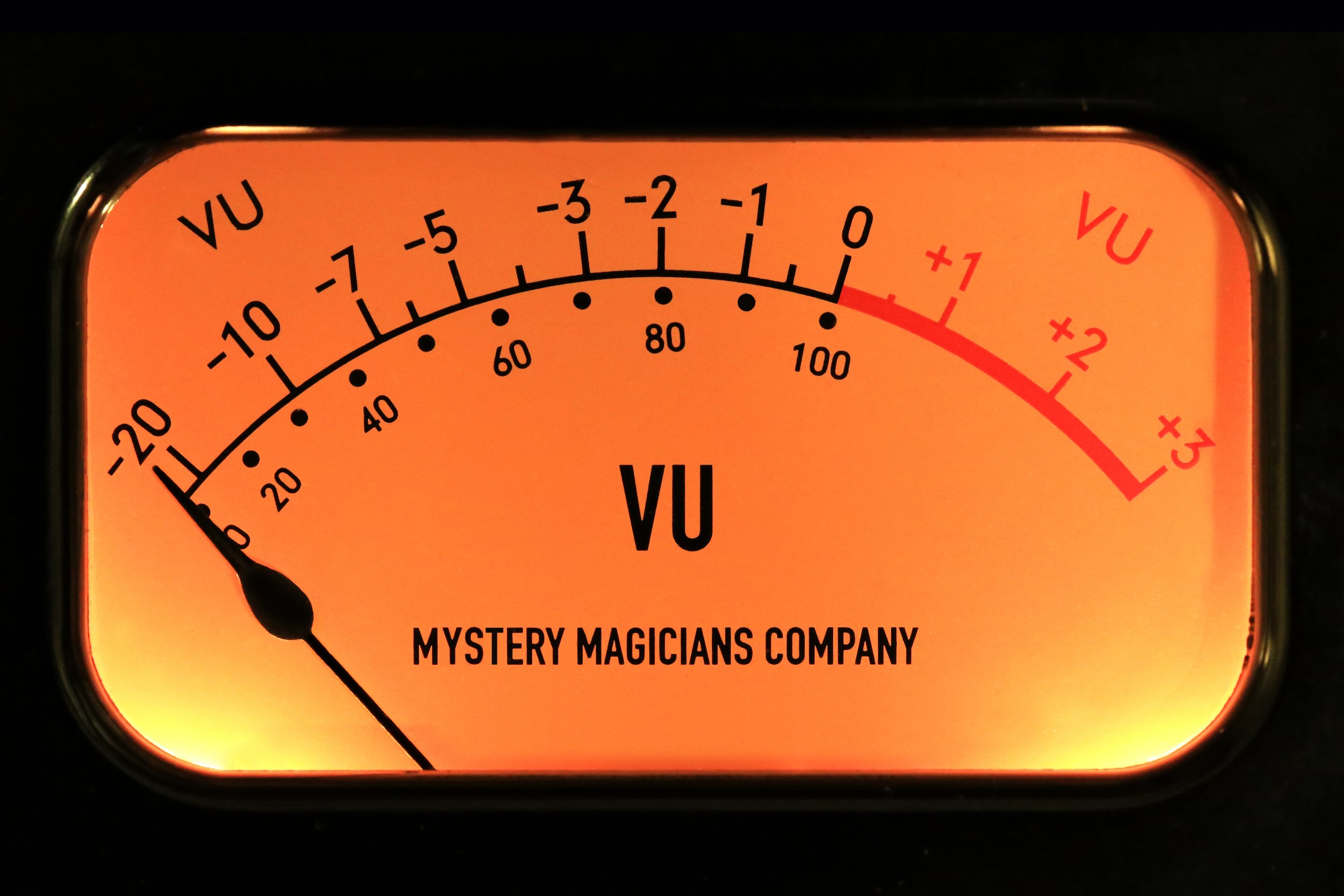 Mystery Magicians Company M808A Custom Made VU Meter