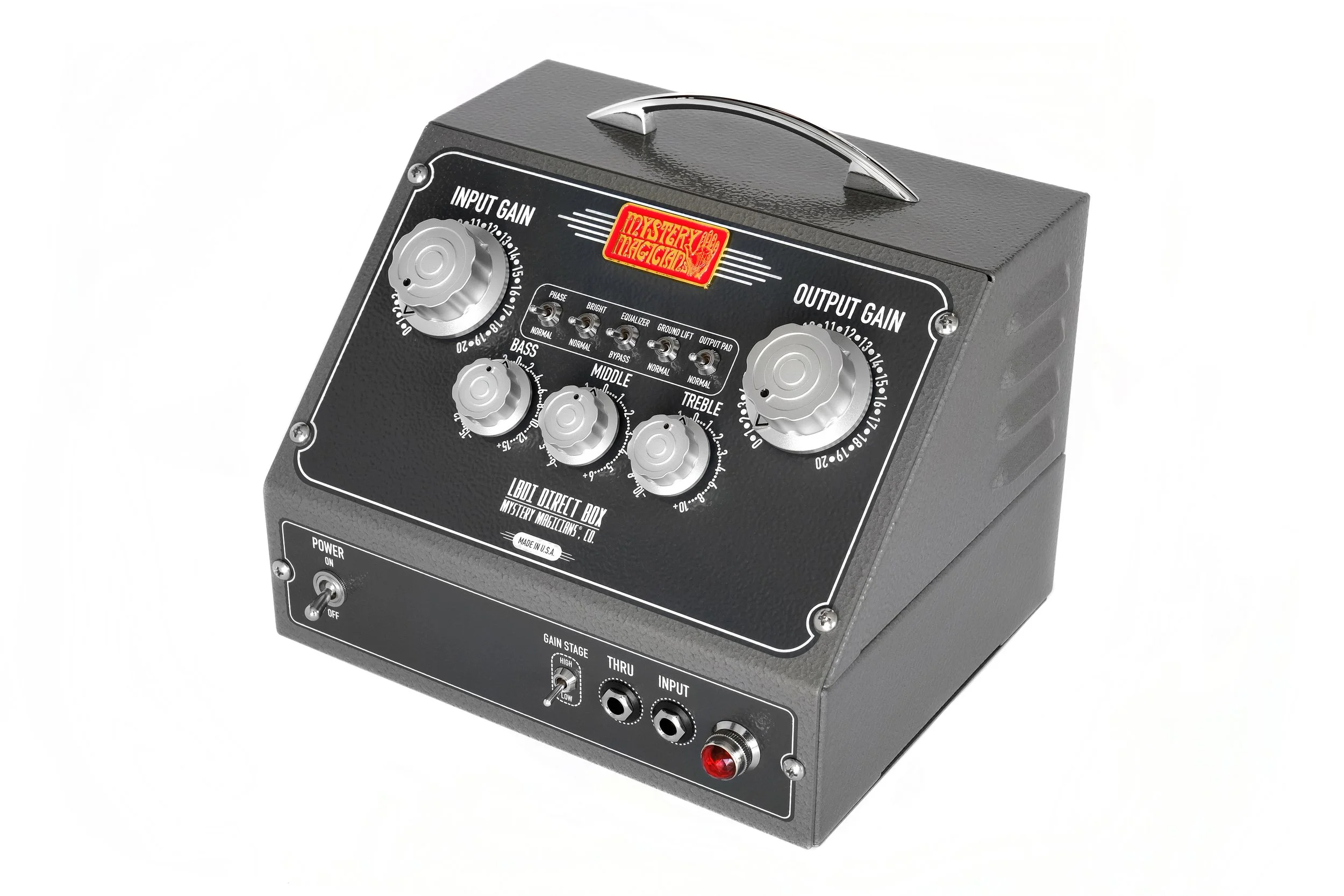 Mystery Magicians LBDI Tube Instrument Preamp and Re-Amper Direct Box