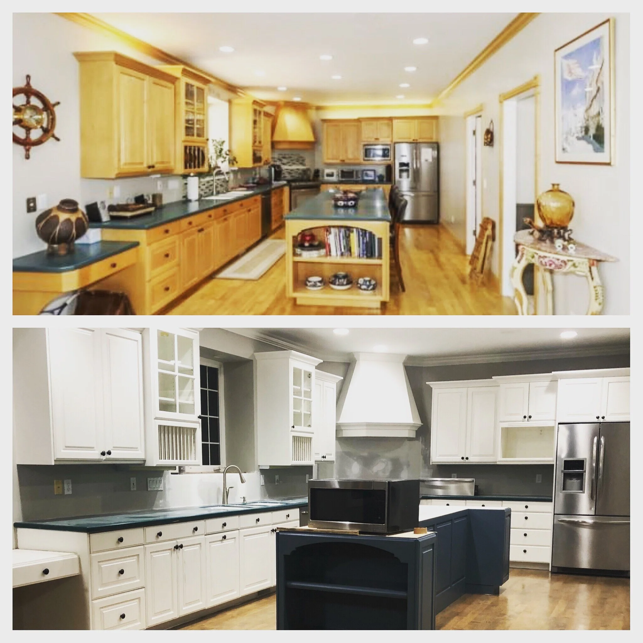 Before and after painting project utah pro-v painting