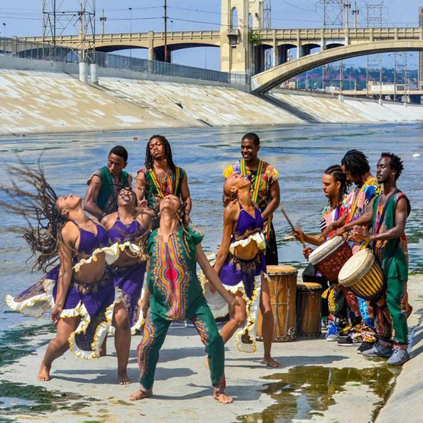 Our friends, @leballetdembaya, are participating in the Music Center&rsquo;s Dance DTLA on July 7th! Totally free! You don&rsquo;t want to miss a night of West African dance from the best in town! Visit MusicCenter.org for more deets! @musiccenterla
