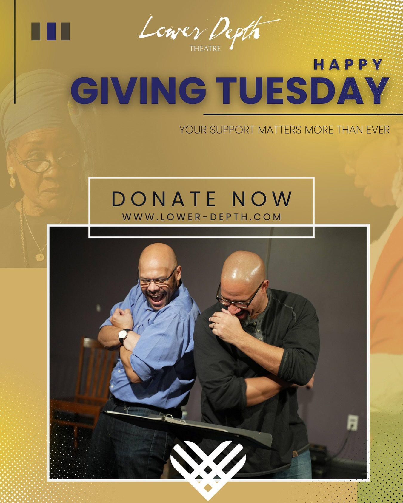 Your impact doubles this Giving Tuesday. 💙
All gifts up to $20,000 will be matched to support our 2026 season&mdash;including a very special spring production we can&rsquo;t wait to share&hellip;
Plus: new episodes of The Chester Higgensworth Podcas