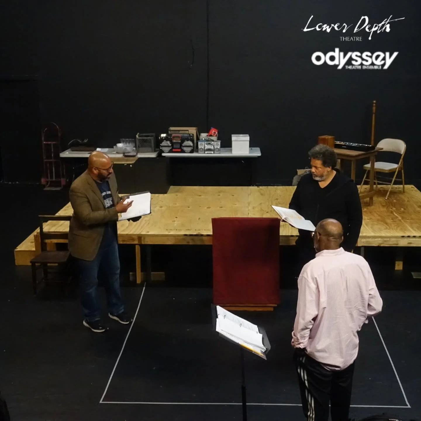 It started with a meeting that wasn&rsquo;t meant to happen.

Now it lives in a space built with intention.
Costume, set, lighting, and sound come together to create the world around it.
The cast holds the story with care.

Hymn is about what we inhe