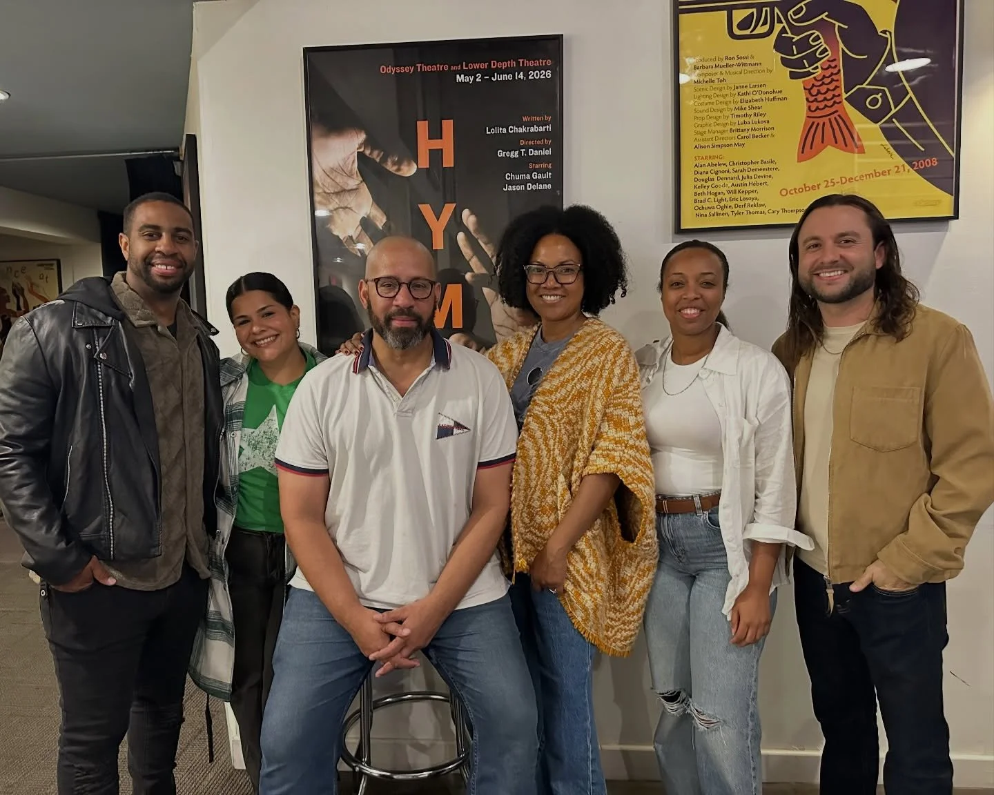 Always wonderful to have friendly faces in the house! Thanks for joining us last night, friends!
Our final preview is tonight&mdash;opening is tomorrow at 8pm!

HYMN runs May 2 - June 14
@ldte &times; @odysseytheatre
Directed by @officialgreggdaniel
