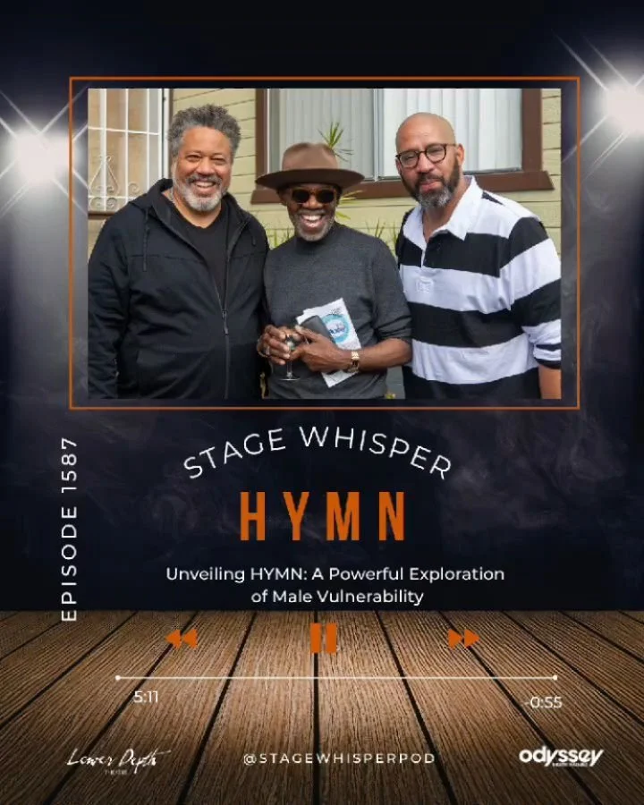 There&rsquo;s a level of honesty this story asks for.

And in their recent conversation with @stagewhisperpod host Andrew Cortes, Jason Delane, Chuma Gault, and Gregg T. Daniel spoke openly about the work it took to build the emotional world of HYMN.