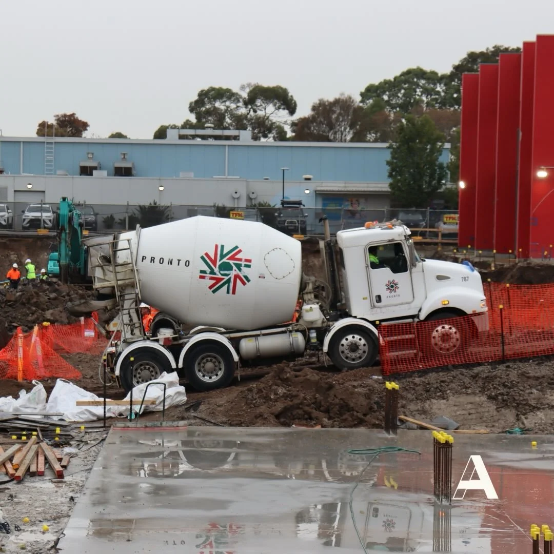 Big developments at Caroline Chisholm Catholic College! We&rsquo;re excited to see concrete pours underway for the new VET &amp; STEM building. 

#amity #abg #concretepour #building #CCCC