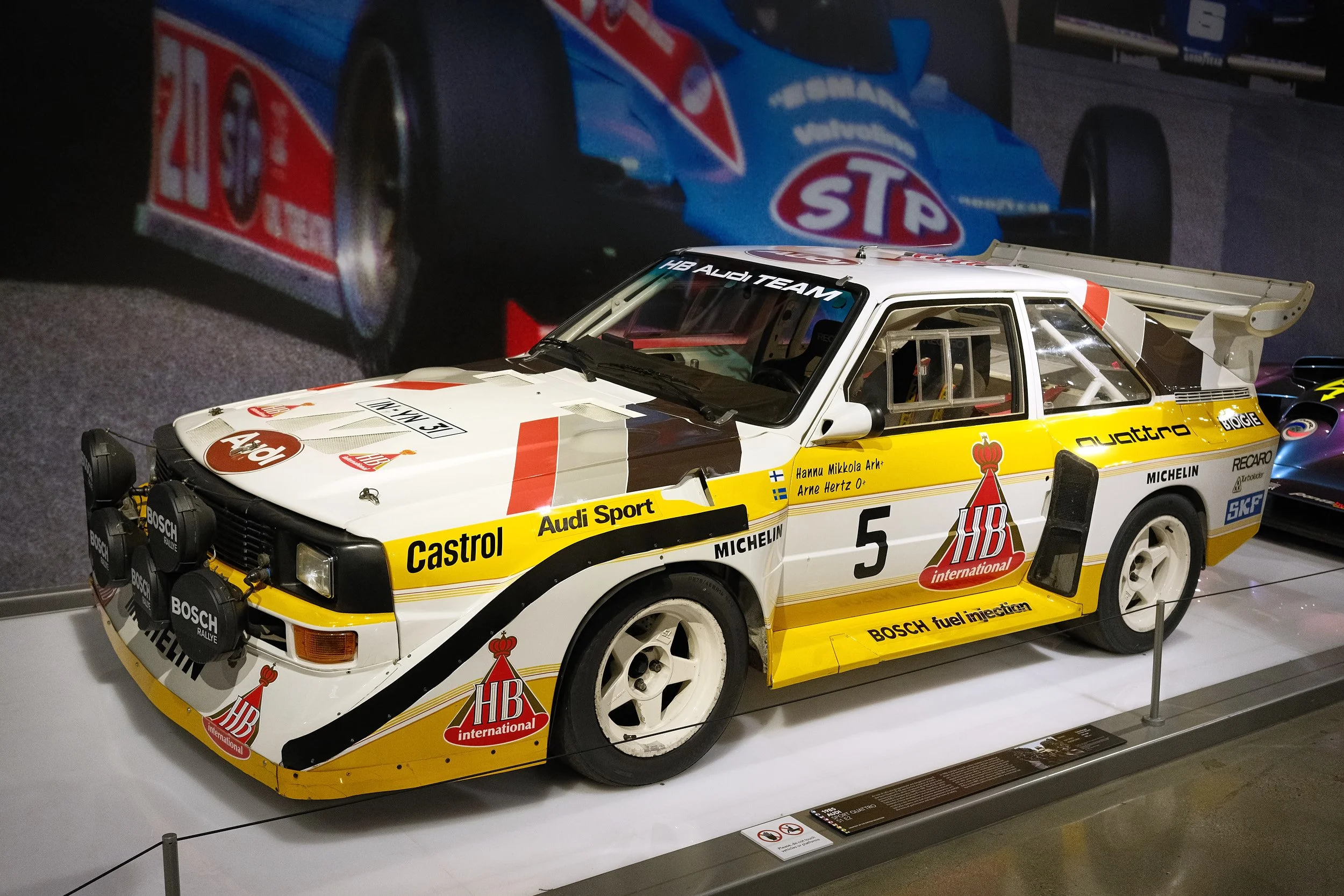 Audi Quattro rally car