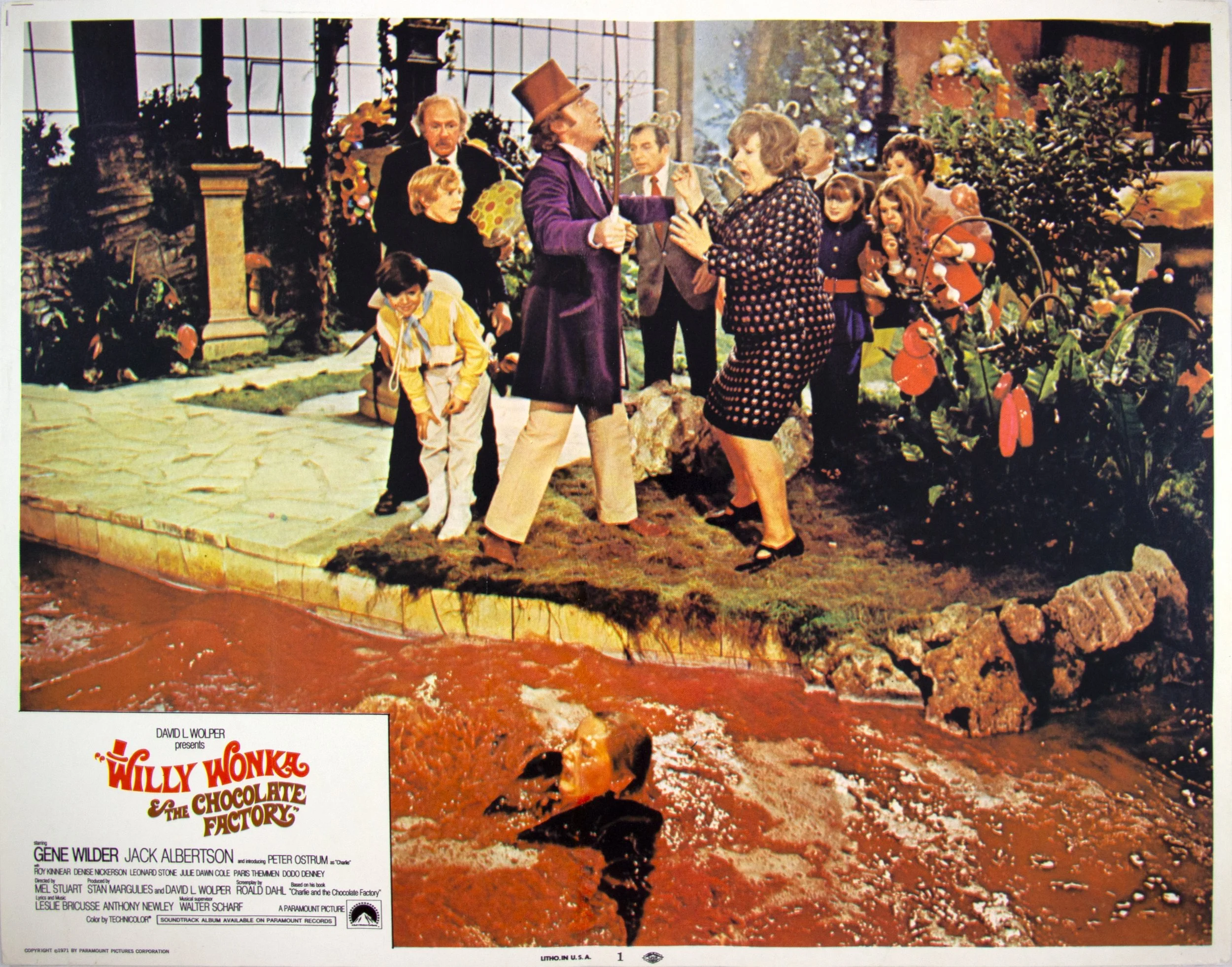 Willy Wonka and the Chocolate Factory Lobby Card #1