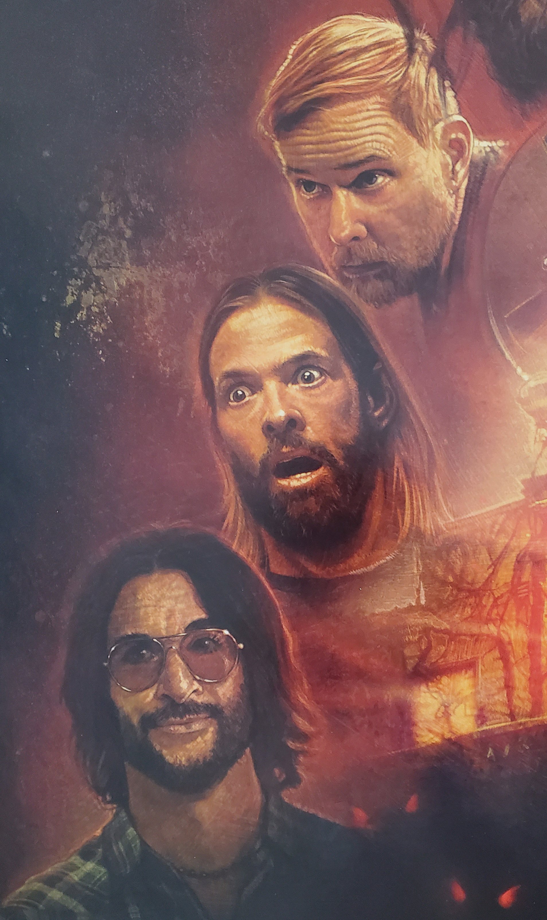 Taylor Hawkins on Studio 666 movie poster