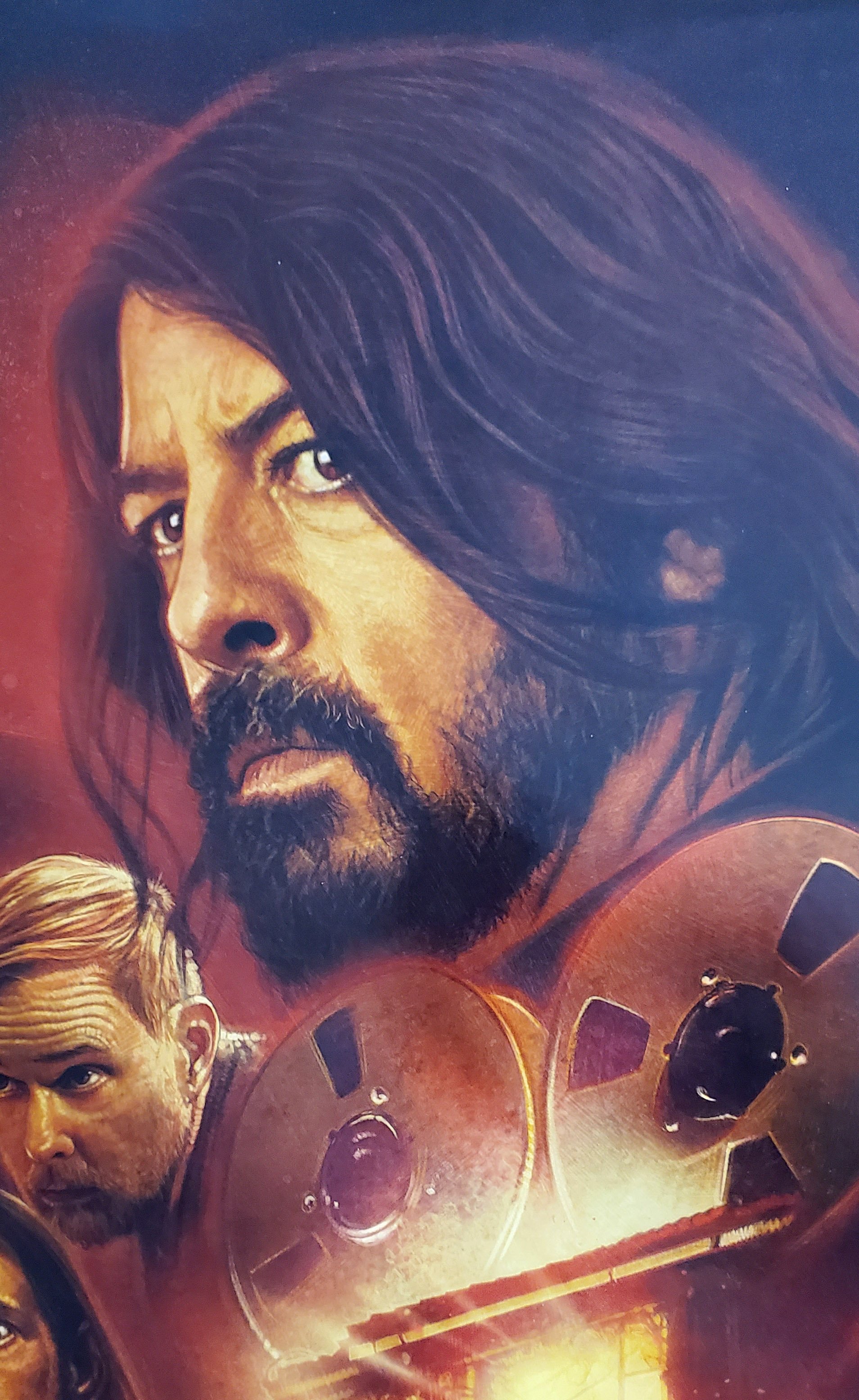Dave Grohl on Studio 666 movie poster