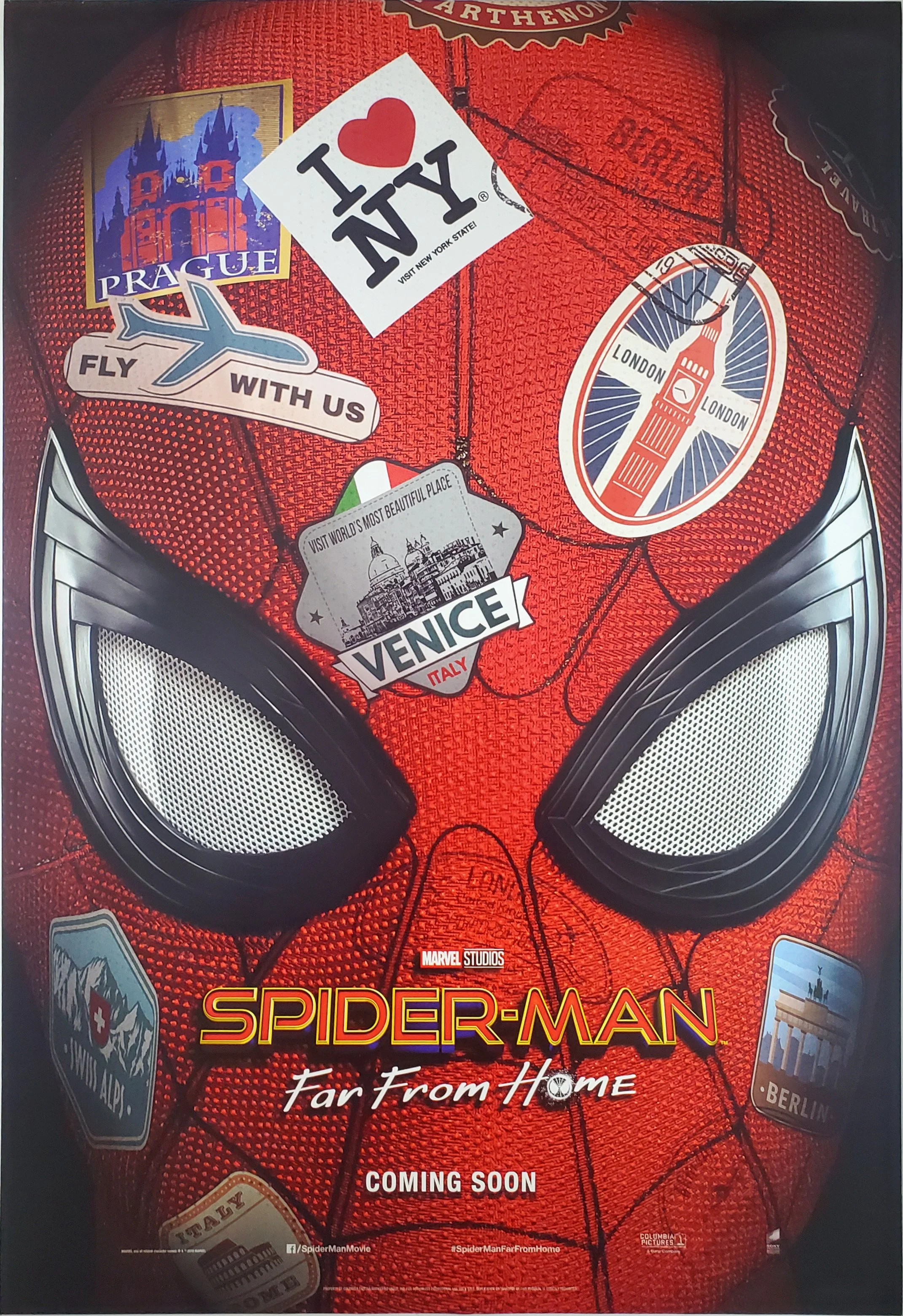 Spider-Man Far From Home International Advance Poster