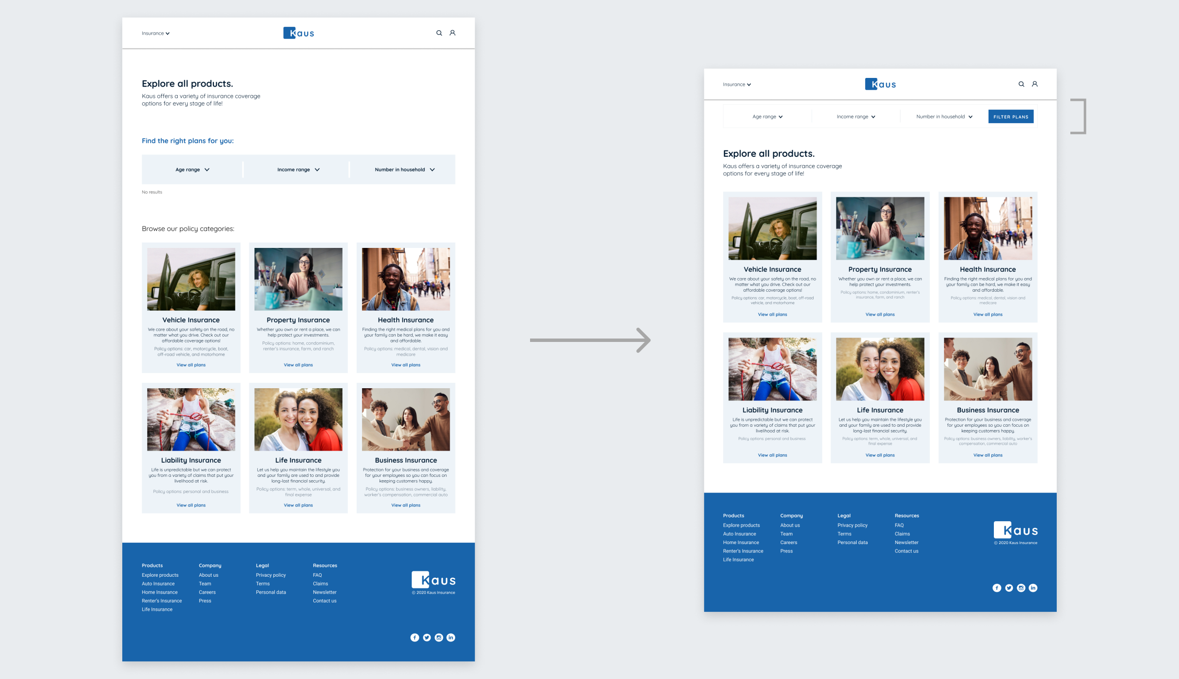 v2 of the product page