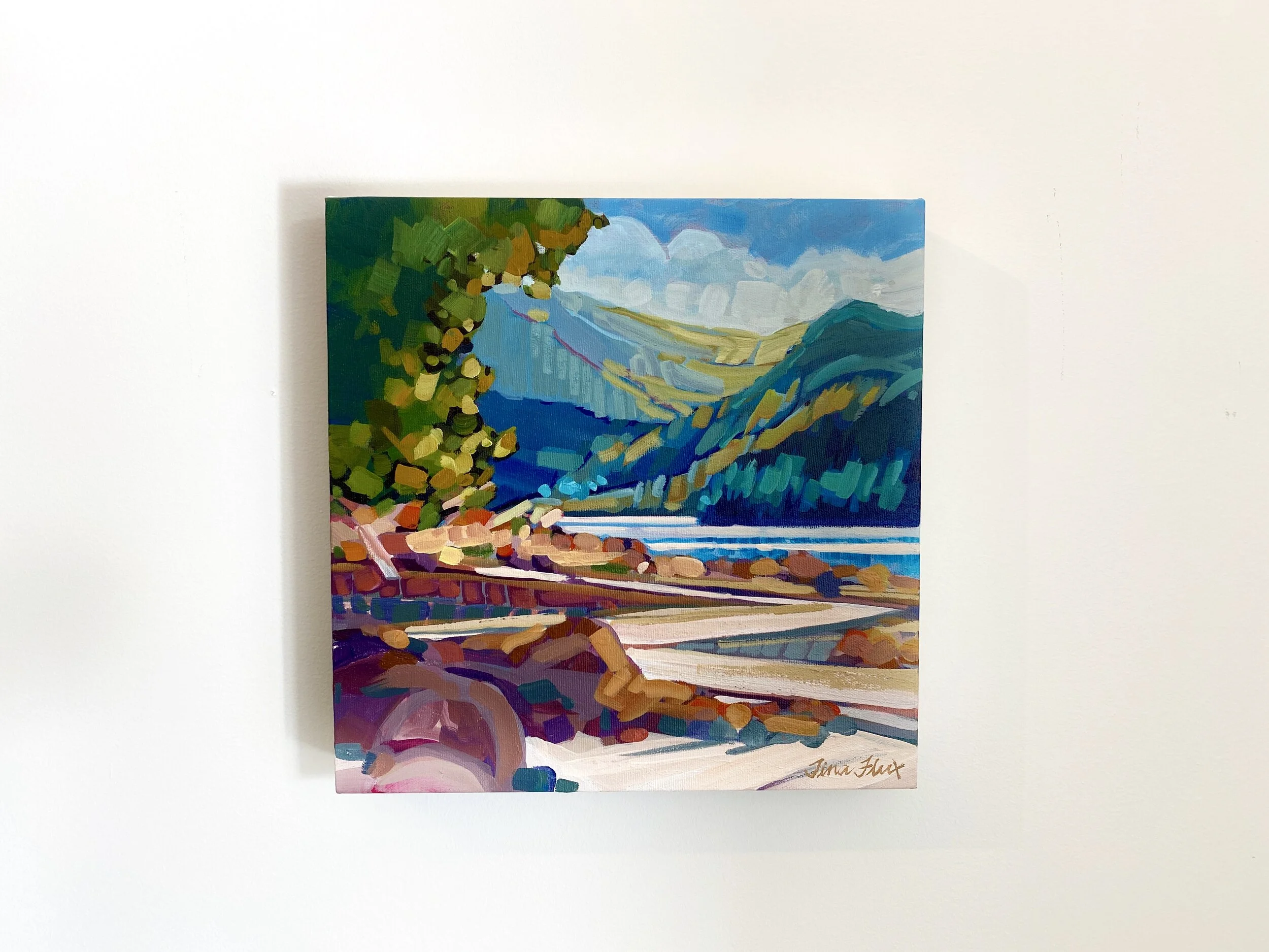 Soames Beach 12x12