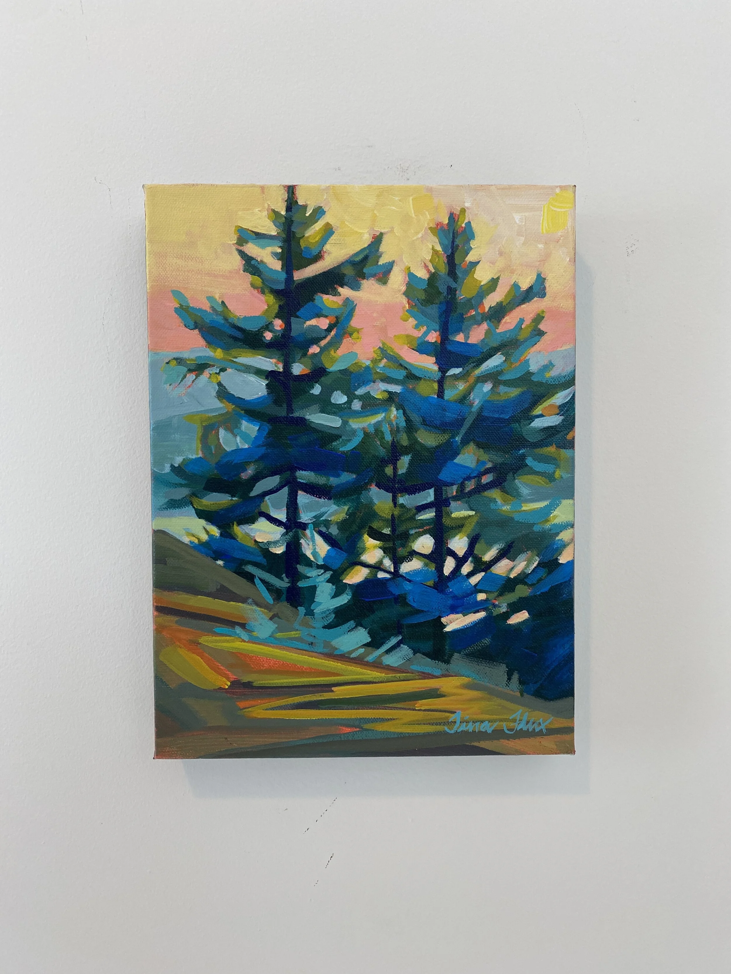 Twin Tree Hill 12x9 2021