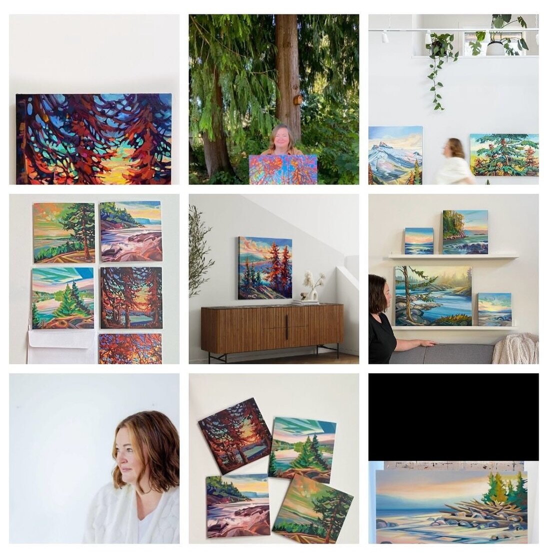 Here are the top nine liked posts of the year. I couldn&rsquo;t have done it without you all supporting me along and I&rsquo;m grateful you are here. ❤️

#topnine2023 #sunshinecoastbc #tinaflux #pnwartist #westcoastart #westcoastartist #yvrart #yvrar