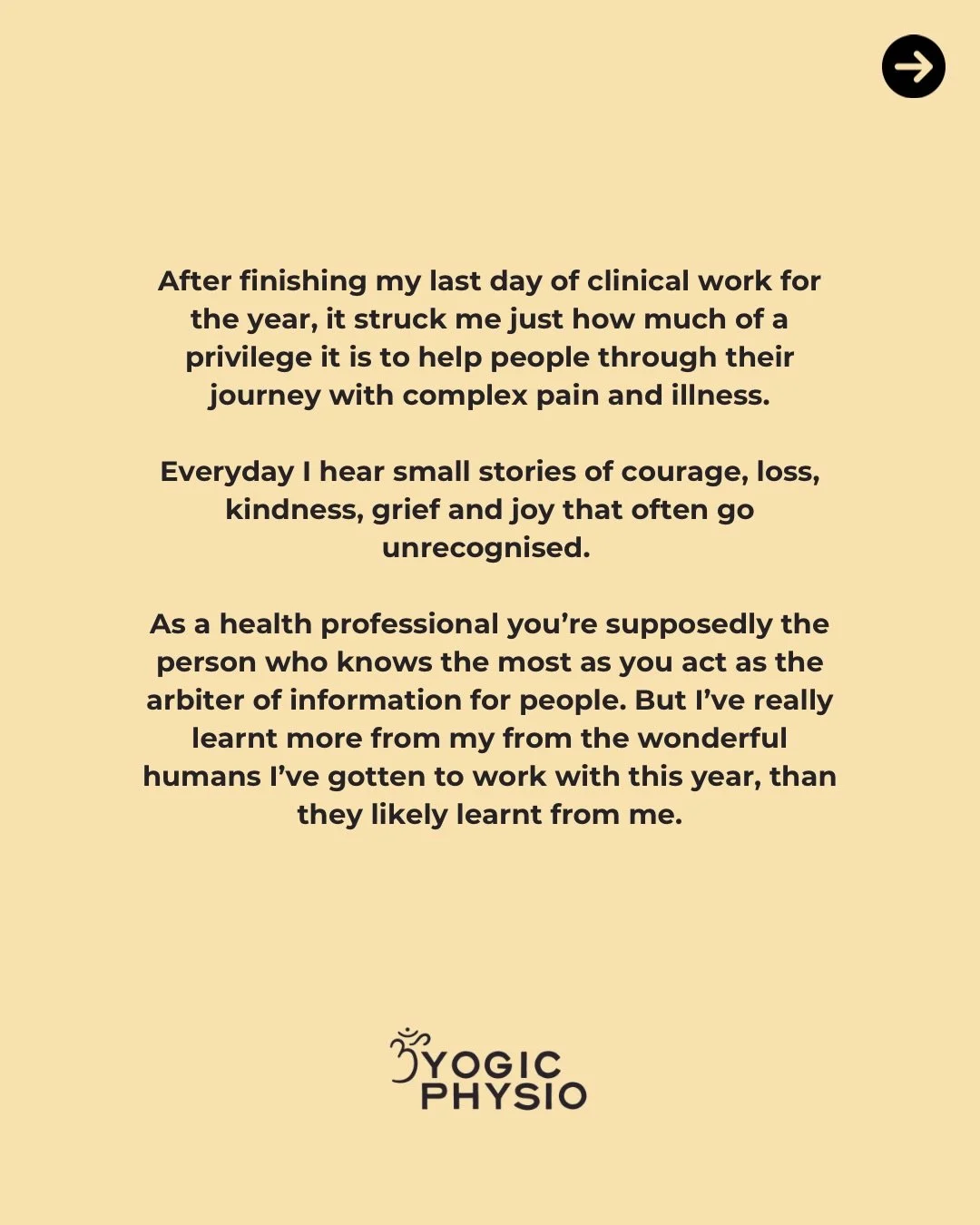 Clinical reflections on 2025. 

Wishing you all a merry Christmas and happy new year 🎄🎉

Yogic Physio will be closed until Jan 2nd 2026.