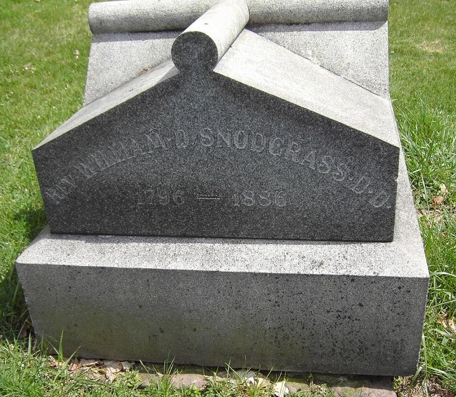 William Davis Snodgrass is buried at Slate Hill Cemetery, Goshen,&nbsp;New York.