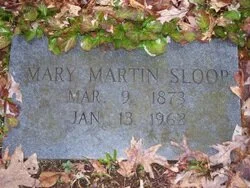 Mary Turpin Martin Sloop is buried at Crossnore Presbyterian Church Cemetery, Crossnore, North Carolina.