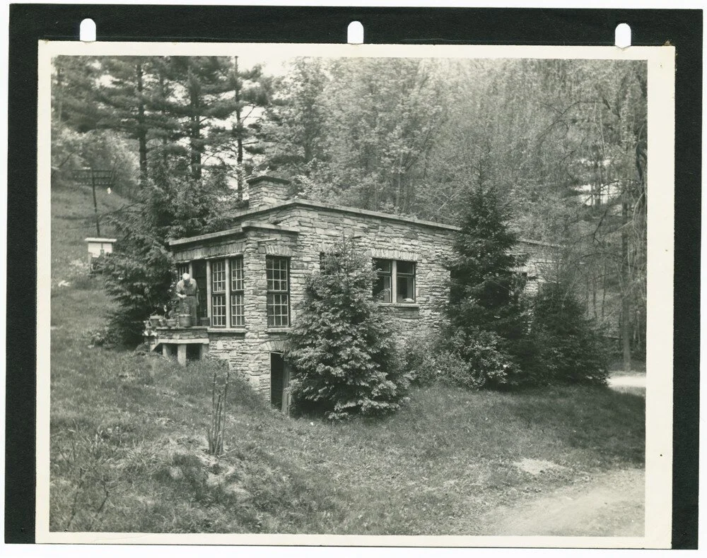 The Eustace &amp; Mary Sloop house in Crossnore, North Carolina.