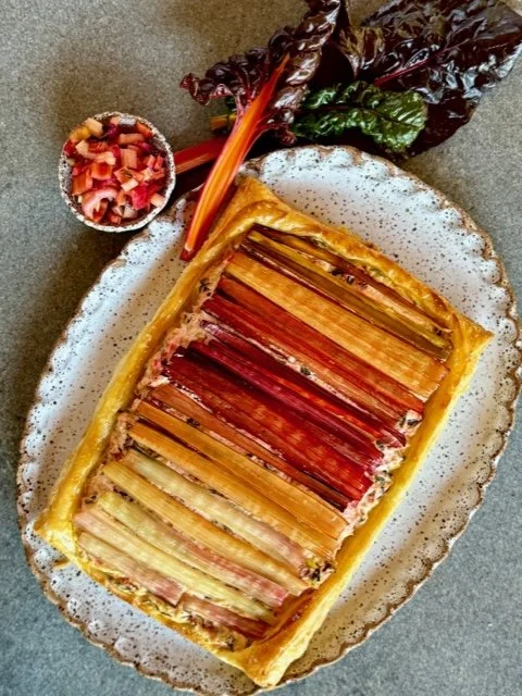 Rainbow Chard Tart