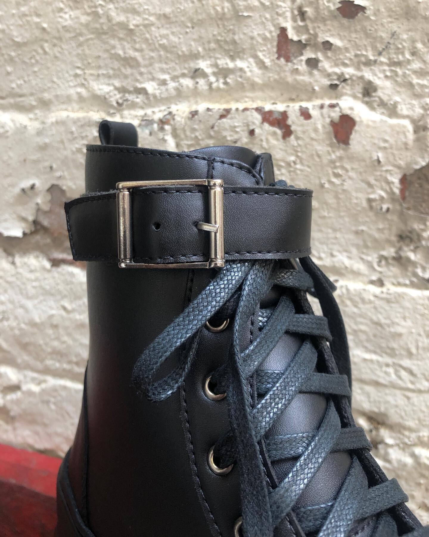 The buckle strap detailing around the ankle of our new Rafaela boots is actually removable, allowing you to effortlessly customise the style.