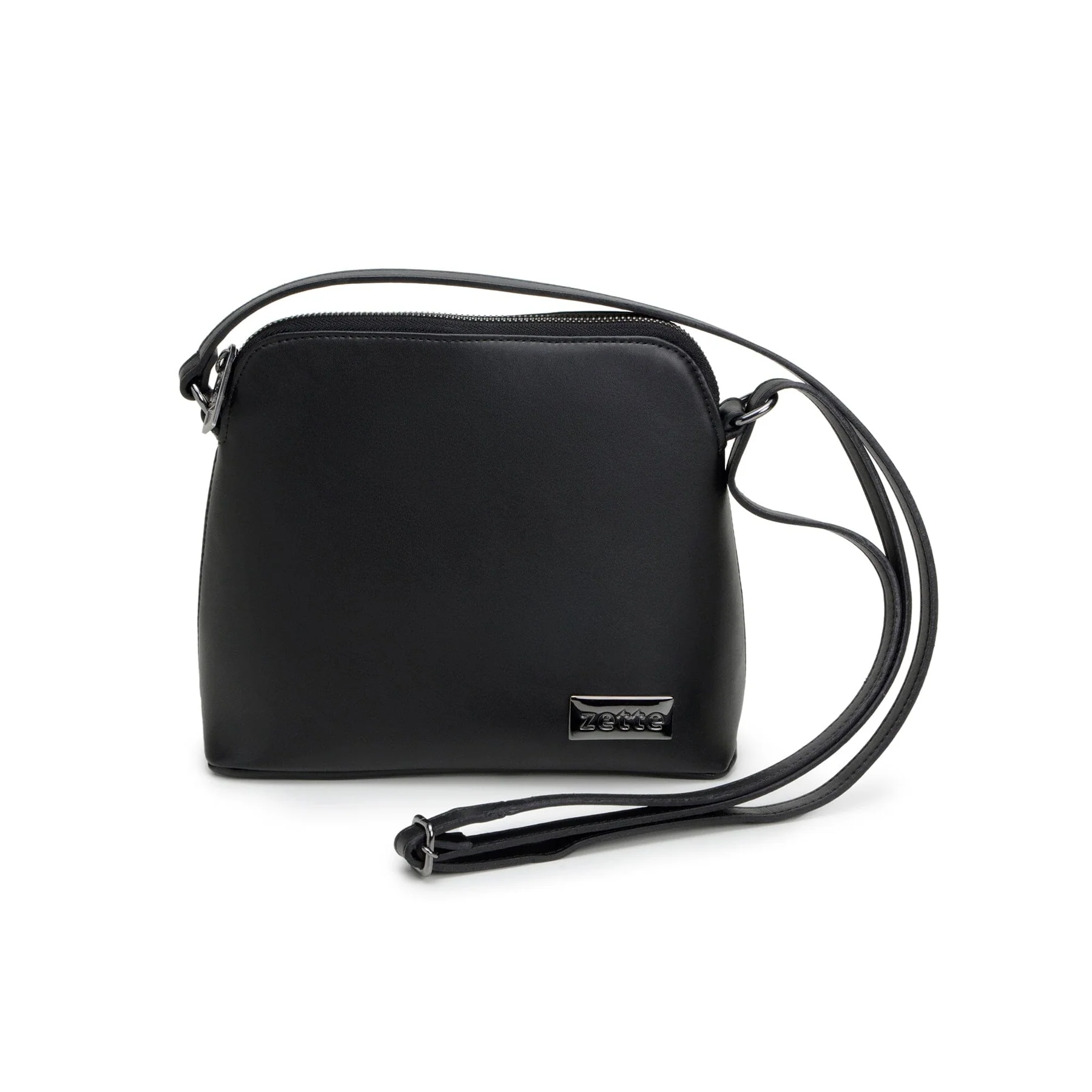 'CAMILLE' HANDBAG BY ZETTE - BLACK