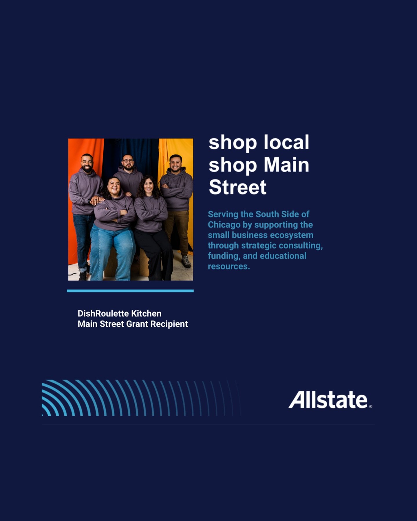 This Small Business Saturday, we&rsquo;re thrilled to announce that DRK has been selected as an @Allstate #MainStreetGrant winner! Through its partnership with community development corporations, Allstate is empowering small businesses and nonprofits