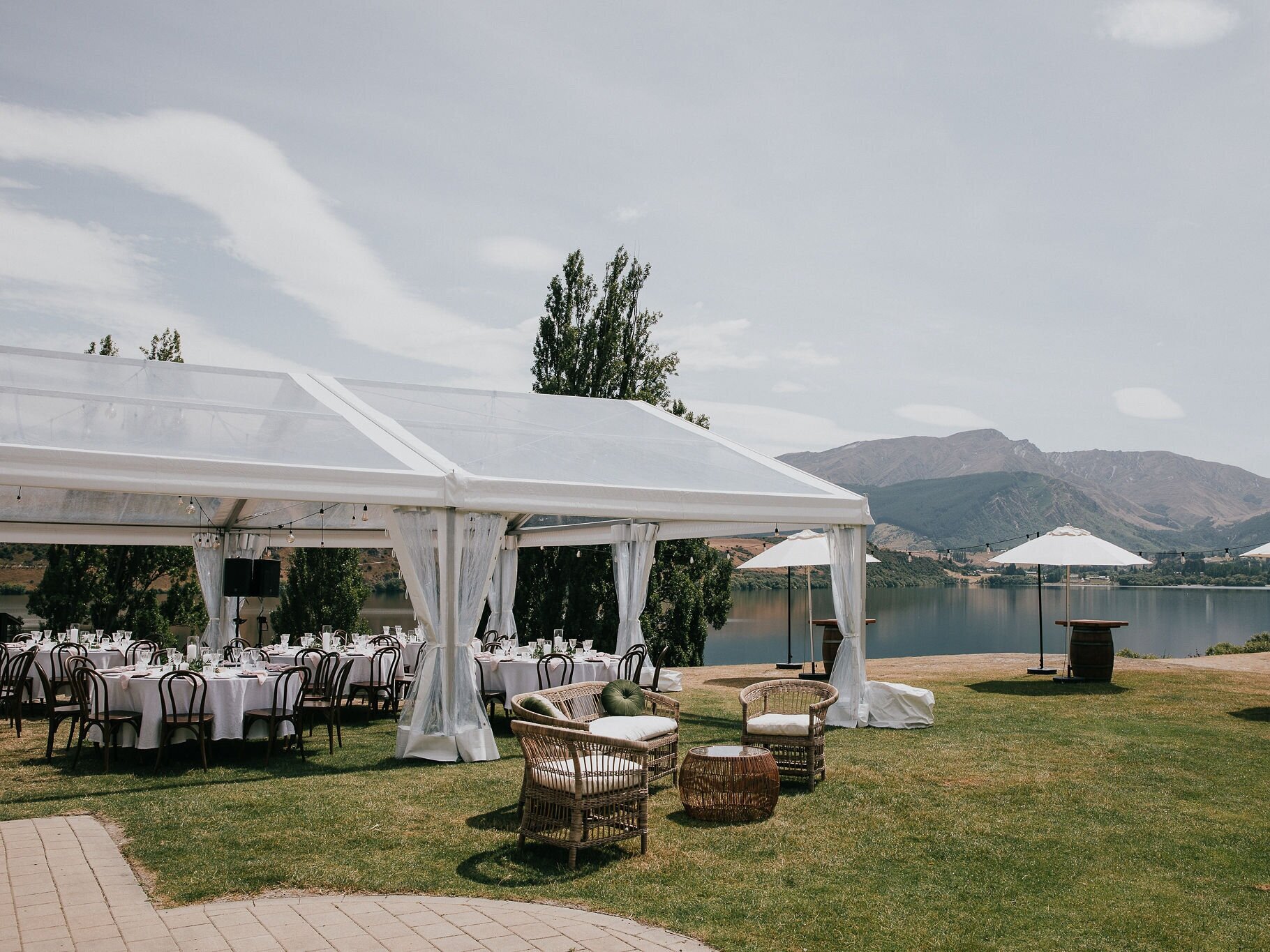 Truly Yours  TY is a creative team bursting with knowledge, ideas and inspiration to create industry leading events. Offering the full suite including; premium clear marquee's, furniture hire, and in-house design and planning South Island wide. We believe that attention to detail is uncompromising.